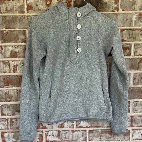 The North Face Sweaters - The North Face Gray Sweater Hoodie